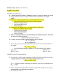 General Chemistry II: Study Guide for Exam 2