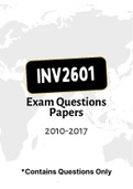 INV2601 (NOtes, ExamPACK and QuestionPACK)