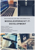 NCOI moduleopdracht IT development 2022 - Bachelor Informatica - Onderwerp: de toepassing van SCRUM