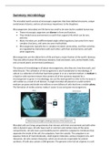 Summary microbiology