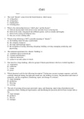 Theatre Brief, Cohen - Exam Preparation Test Bank (Downloadable Doc)