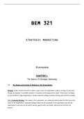 BEM321 Ch 1-4 Notes (Semester Test 1 2022)