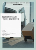 NCOI geslaagde module Fysieke Distributie - Logistiek en Supply Chain Management - Geslaagd 2022