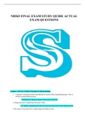 NR565 / NR 565 FINAL EXAM STUDY QUIDE ACTUAL EXAM QUESTIONS 2024 Graded A