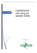 C60 Coördineren van zorg en welzijn, T.50472