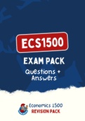 ECS1500 - Exam PACK (2022)