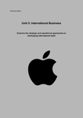UNIT5 INTERNATIONAL BUSINESS BTEC PART3 D ACHIEVED
