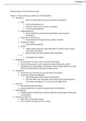 NURSING 101 Pharmacology Proctored ATI Study Guide. (NURSING101)