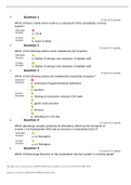 BIOM 525 Quiz 2 Questions and Answers-