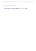 Oefenvragen per hoofdstuk van Inleiding Recht, Cliteur & Ellian, 7e druk 2020