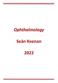 Ophthalmology Notes