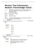 NURS 6501C-NURS 6501N Module 4 Knowledge Check