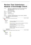 NURS 6501C-NURS 6501N Module 5 Knowledge Check