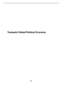College-aantekeningen Global Political Economy (2022) 