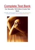 Our Sexuality 13th Edition Crooks Test Bank