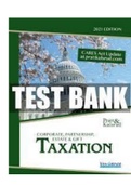 Corporate Partnership Estate and Gift Taxation 2021 1st Edition Pratt Test Bank| ISBN-13 ‏ : ‎9781617407901|Complete Guide A+