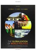 Globalization of World Politics Introduction to International Relations 8th Edition Baylis Test Bank