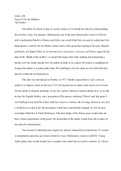 ENGL 299: Essay #2 The Midterm