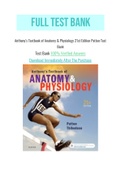 Anthony’s Textbook of Anatomy & Physiology 21st Edition Patton Test Bank
