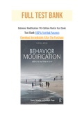 Behavior Modification 11th Edition Martin Test Bank.pdf