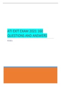 ATI EXIT EXAM 2021 160 QUESTIONS AND ANSWERS.pdf
