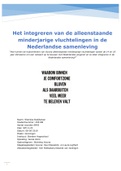 Het integreren van de AMV-ers in Nederland 