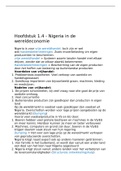 Hoofdstuk 1.4 - Nigeria in de wereldeconomie