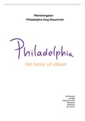 Case Philadelphia zorg | Marketing 2 |(_M_CE2-EVL1) | Dé weg naar een dikke voldoende