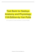 Test Bank for Seeleys Anatomy and Physiology 11th Edition-by Van Putte