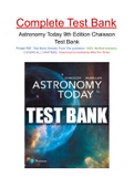 Astronomy Today 9th Edition Chaisson Test Bank