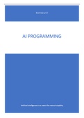 Samenvatting AI Programming