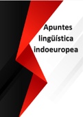 Apuntes Lingüística Indoeuropea