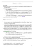 LL104 Contract Law - Cheat Sheet covering All Units, Lectures, and Reading (First)