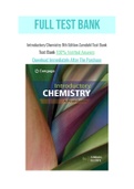 Introductory Chemistry 9th Edition Zumdahl Test Bank
