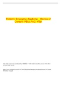  MATH 12312/Pediatric Emergency Medicine _ Review of Content (PEM_RoC) Year