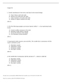 NSG3029 CH1 (6) Questions and Answers/Rationale.