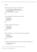  NSG 3029 Chapter 05 Questions and Answers/Rationale