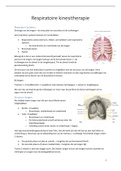 Samenvatting  Respiratoire kinesitherapie