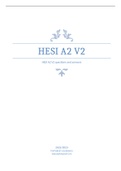 HESI A2 V2 questions and answers