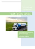 OE36 Internationaal Management Verslag Business Studies