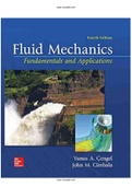 Fluid Mechanics Fundamentals and Applications 4th Edition Cengel Solutions Manual