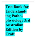 Test Bank for Understanding Pathophysiology 3rd Australian Edition by Craft.pdf