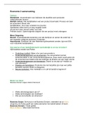 Economie 2 samenvatting, Ondernemerschap & Retail Management Rotterdam
