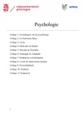 Samenvatting Psychology, ISBN: 9780716767121  Inleiding Psychologie
