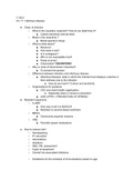 Medical Surgical- Class Notes- Infectious Diseases (QUIZ 2)