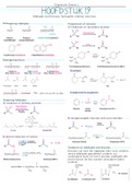 Summary Organic Chemistry 2 CH19-23