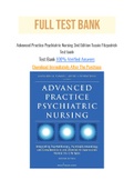 Advanced Practice Psychiatric Nursing 2nd Edition Tusaie Fitzpatrick Test bank