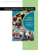 Samenvatting Samen opvoeden, ISBN: 9789046904831  Pedagogisch Werkveld