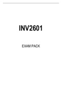 INV2601 EXAM PACK 2022