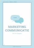 CE K1 Samenvatting Marketingcommunicatie in 14 stappen, ISBN: 9789001752224  Marketingcommunicatie